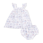Angel Dear Country Western Heirlooms - Sundress & Bloomer - 