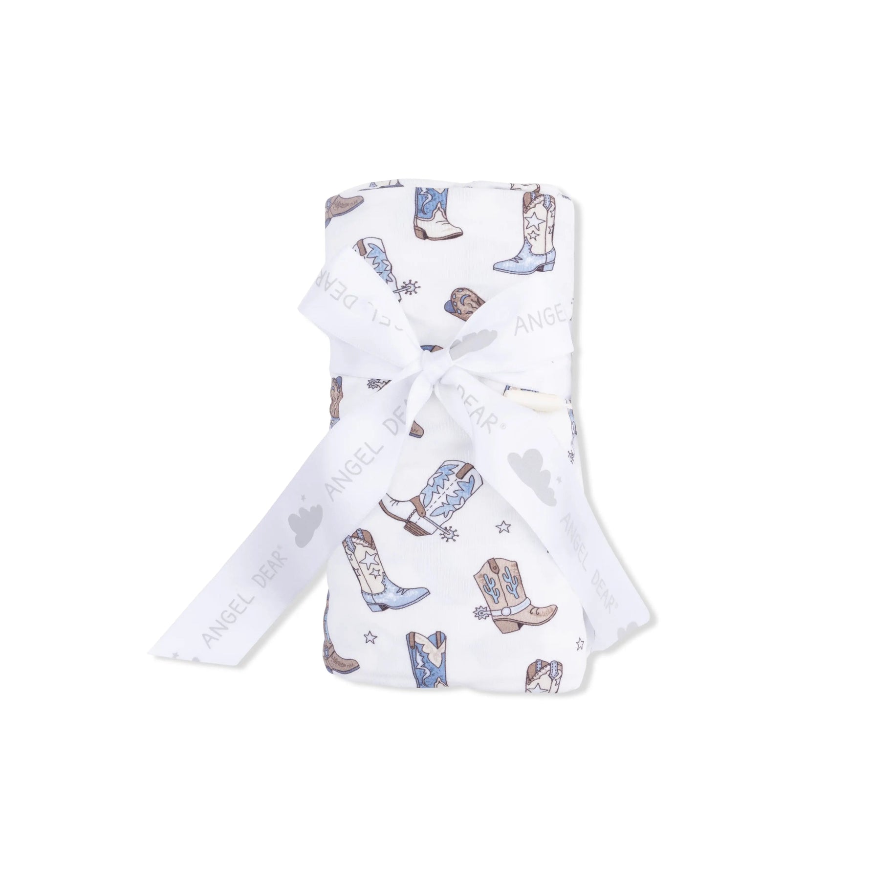 Angel Dear Cowboy Boots - Swaddle Blanket - 