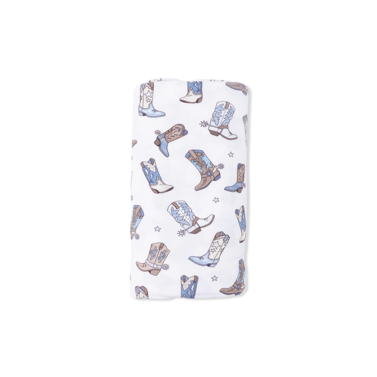 Angel Dear Cowboy Boots - Swaddle Blanket - 