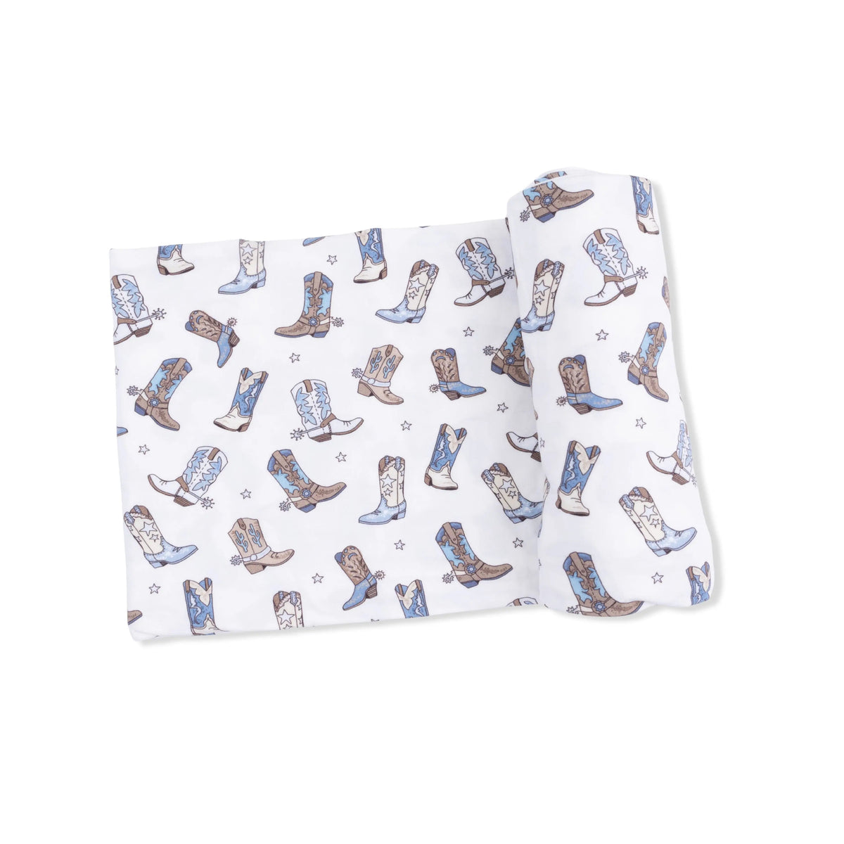 Cowboy Boots - Swaddle Blanket - Scarf | Everetts Place