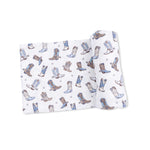 Cowboy Boots - Swaddle Blanket - Scarf | Everetts Place