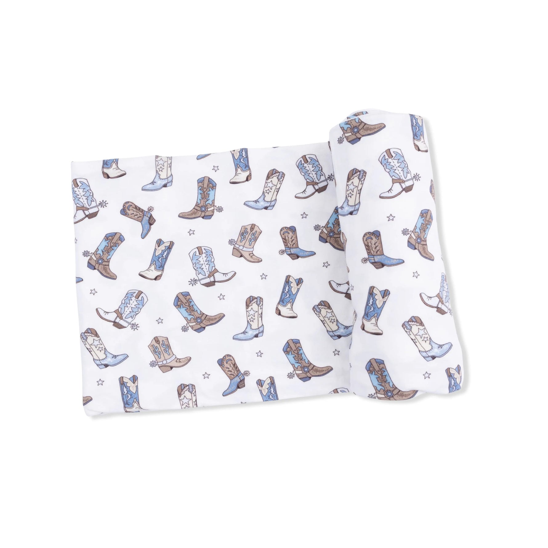 Cowboy Boots - Swaddle Blanket - Scarf | Everetts Place