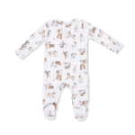 Angel Dear Cowboy Nursery - 2 Way Zipper Footie - 