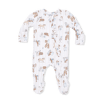 Angel Dear Cowboy Nursery - 2 Way Zipper Footie - 