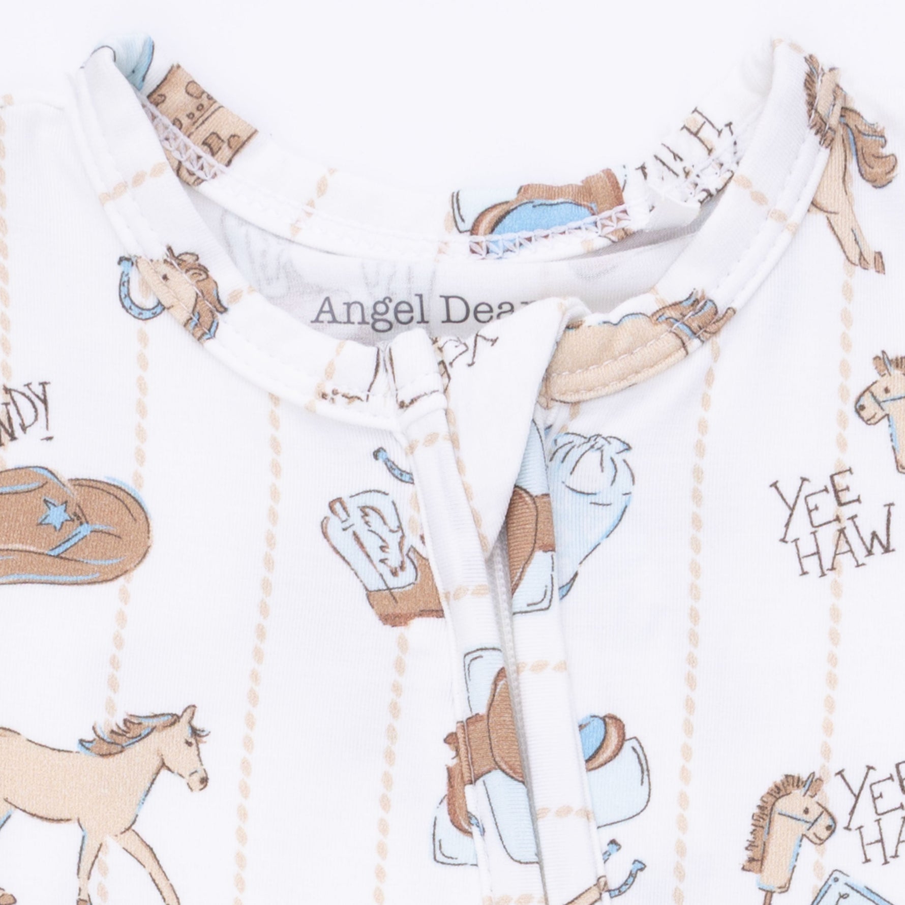 Angel Dear Cowboy Nursery - 2 Way Zipper FootieEveretts Place
