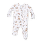 Angel Dear Cowboy Nursery - 2 Way Zipper Footie - 