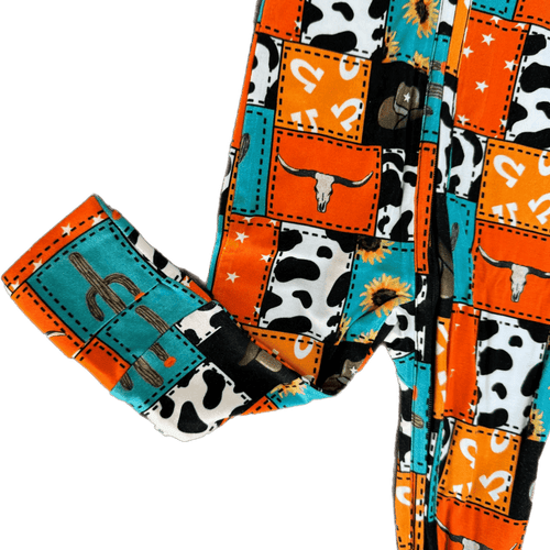 Cowboy Patches - Bamboo Viscose Zippies