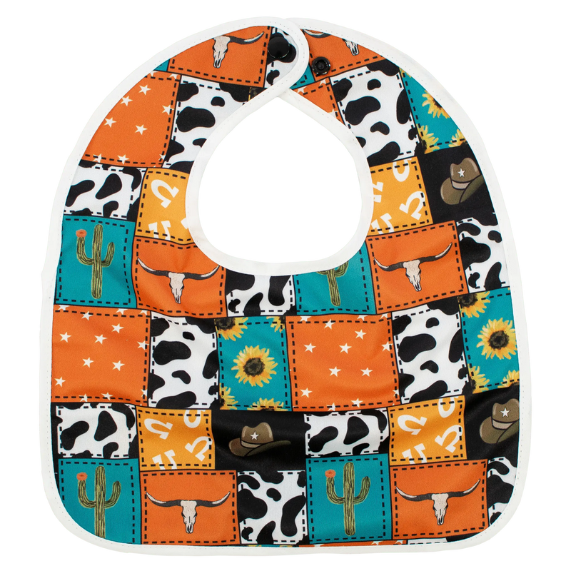 Cowboy Patches - The Flip Bib - Everetts Place: Online Boutique