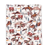 Tesa Babe Cowboy Western Spirit Bamboo Stroller Blanket for Baby Boy - Everetts Place Boutique - 