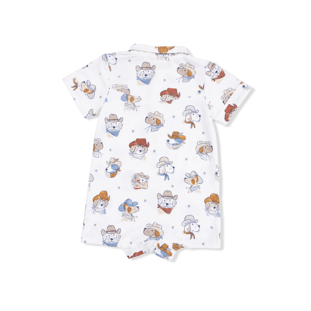 Angel Dear Cowdogs - Cowboy Shortie & Bandana Bib Set - 