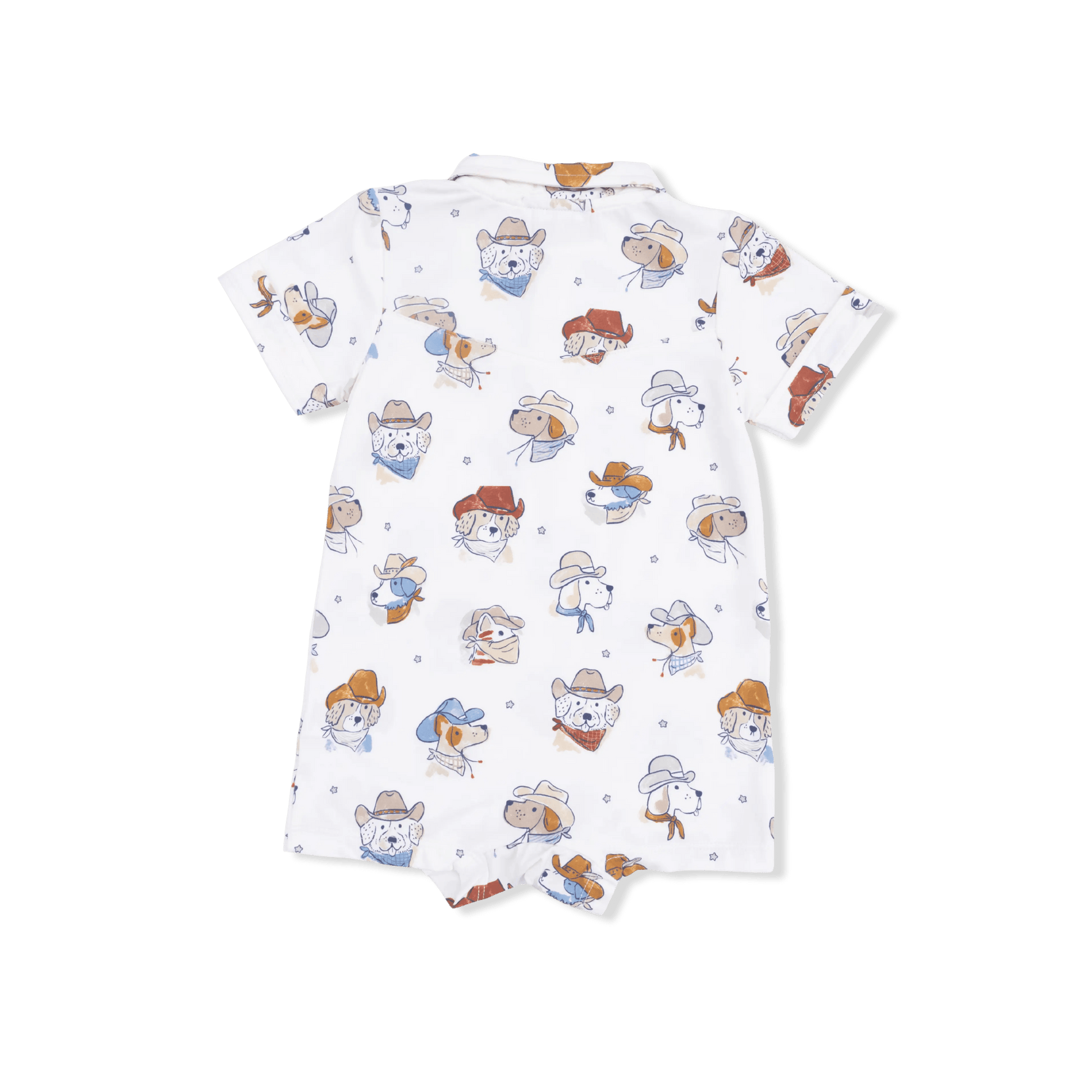 Angel Dear Cowdogs - Cowboy Shortie & Bandana Bib Set - 
