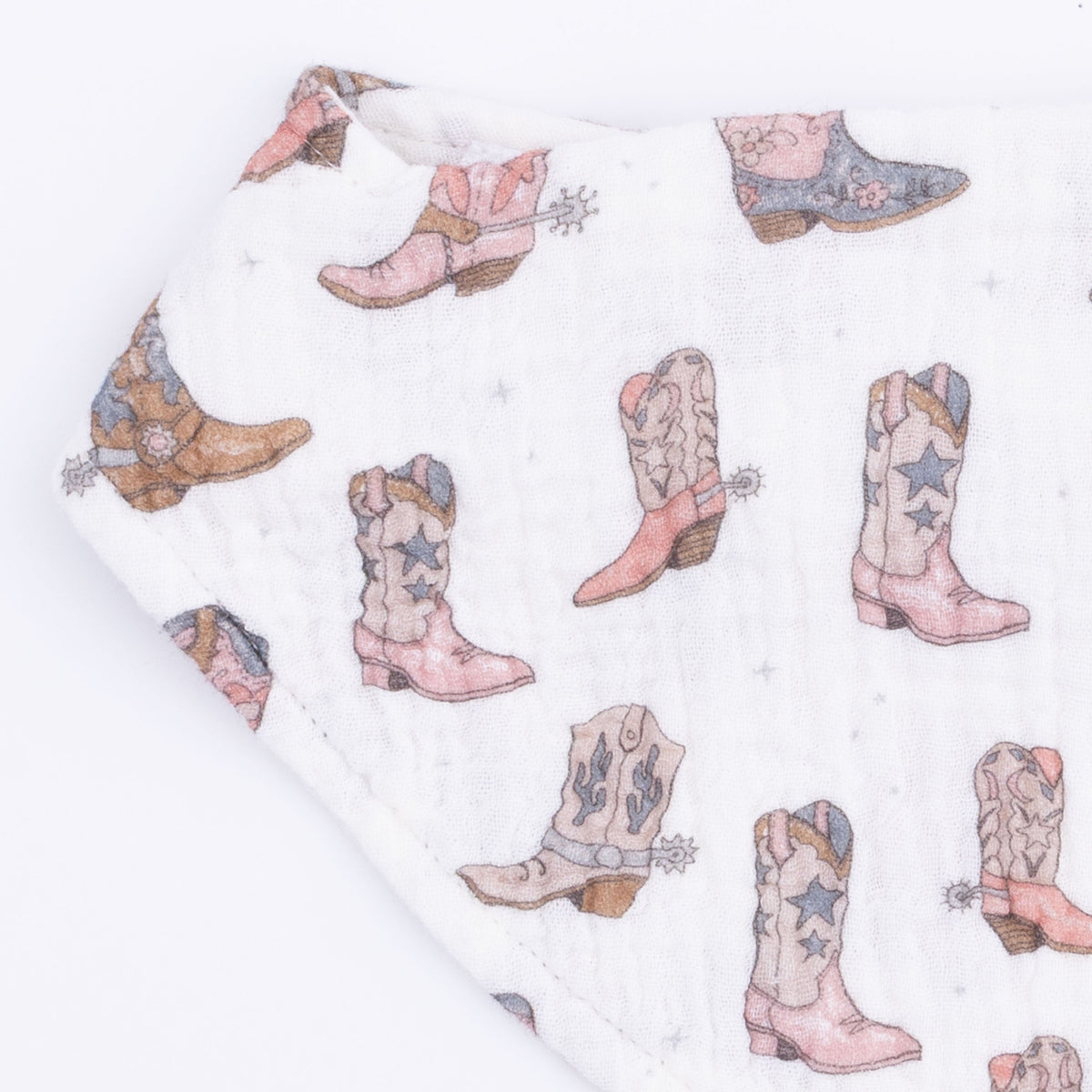 Angel Dear Cowgirl Boots - Bandana BibEveretts Place
