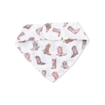 Angel Dear Cowgirl Boots - Bandana Bib - 