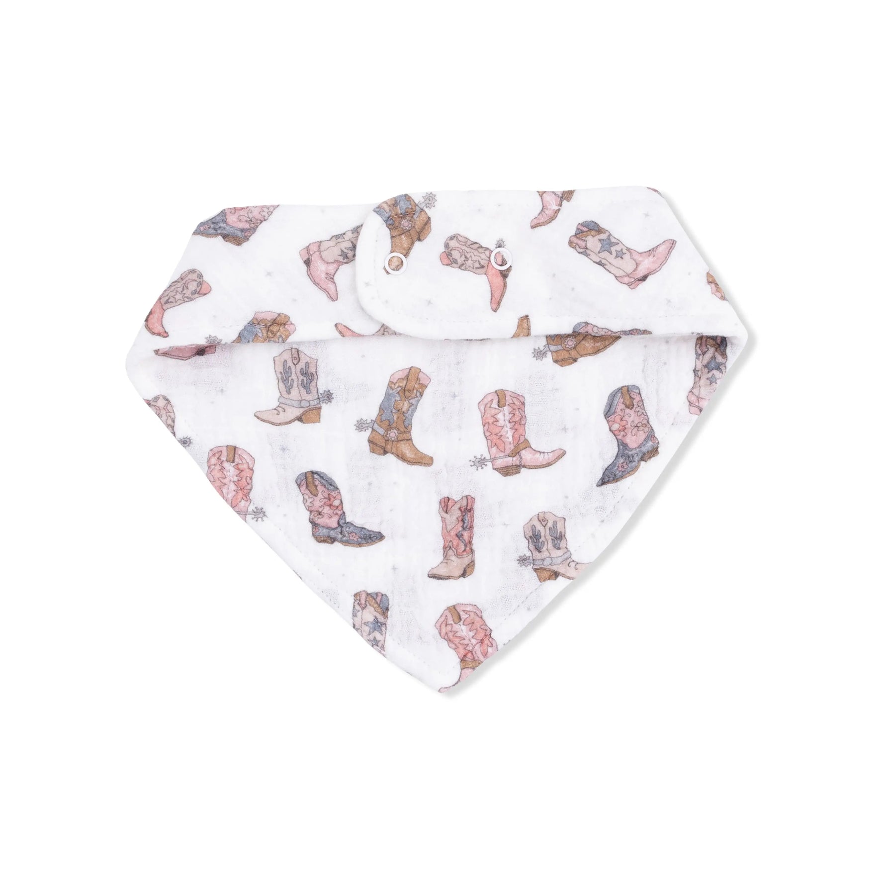 Angel Dear Cowgirl Boots - Bandana Bib - 