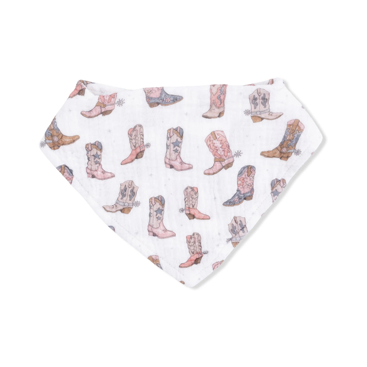 Cowgirl Boots - Bandana Bib - Pink, Baby & Toddler Clothing, Sock, Bib, Tie | Everetts Place