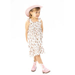 Angel Dear Cowgirl Boots - Smocked Ruffle Sundress & Bloomer - 