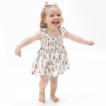 Angel Dear Cowgirl Boots - Smocked Top with Bloomer - 