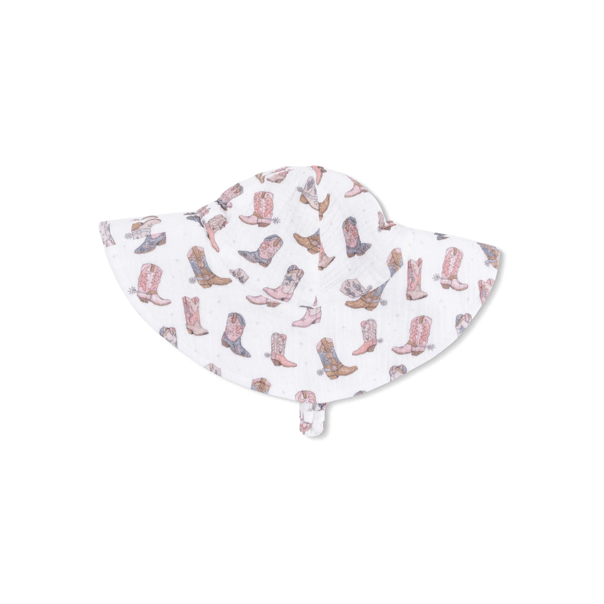 Cowgirl Boots - Wide Brim Sun Hat - White, Bib, Clip art, Hat | Everetts Place