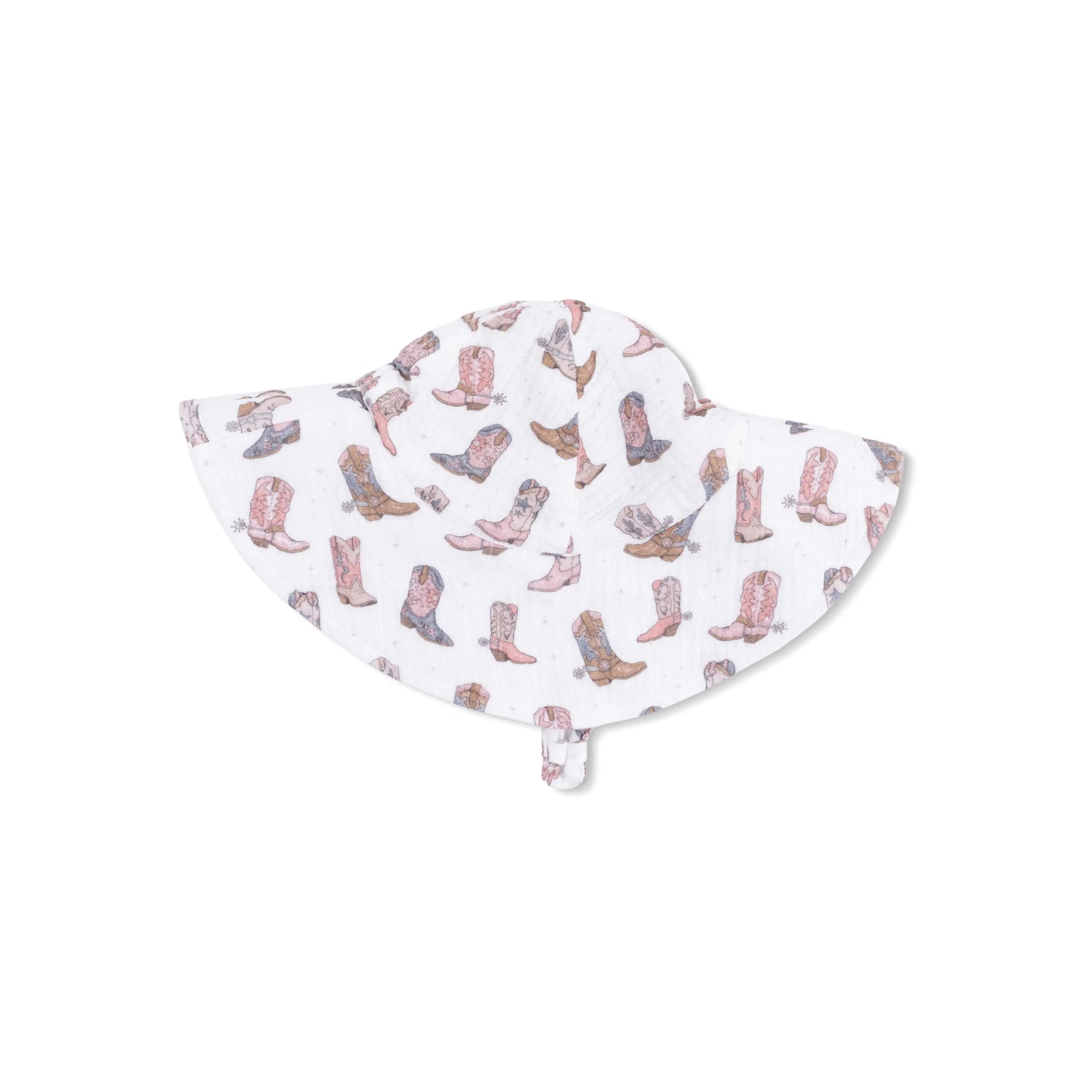Cowgirl Boots - Wide Brim Sun Hat - White, Bib, Clip art, Hat | Everetts Place