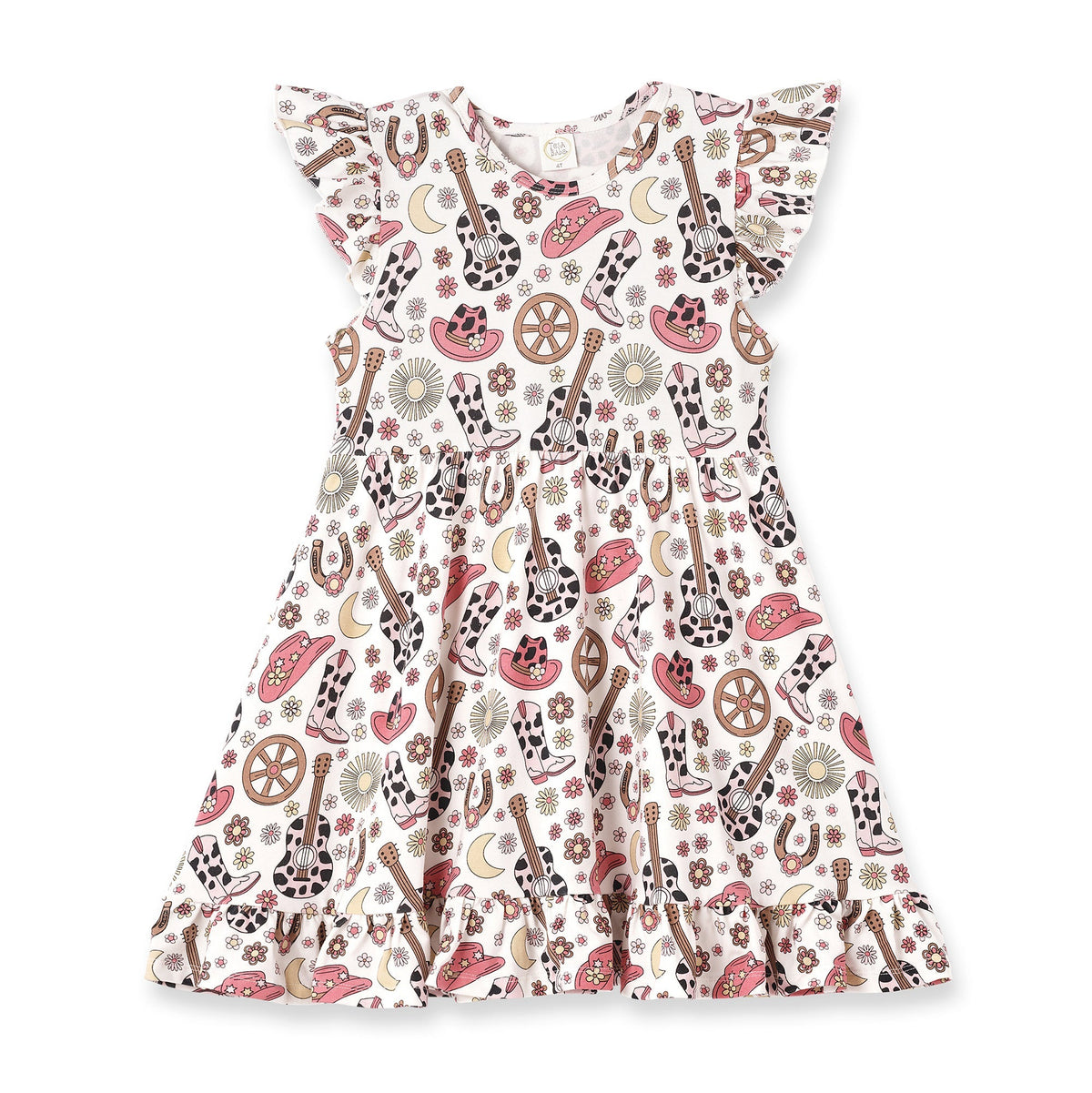 Tesa Babe Cowgirl Cutie Bamboo Twirl DressEveretts Place