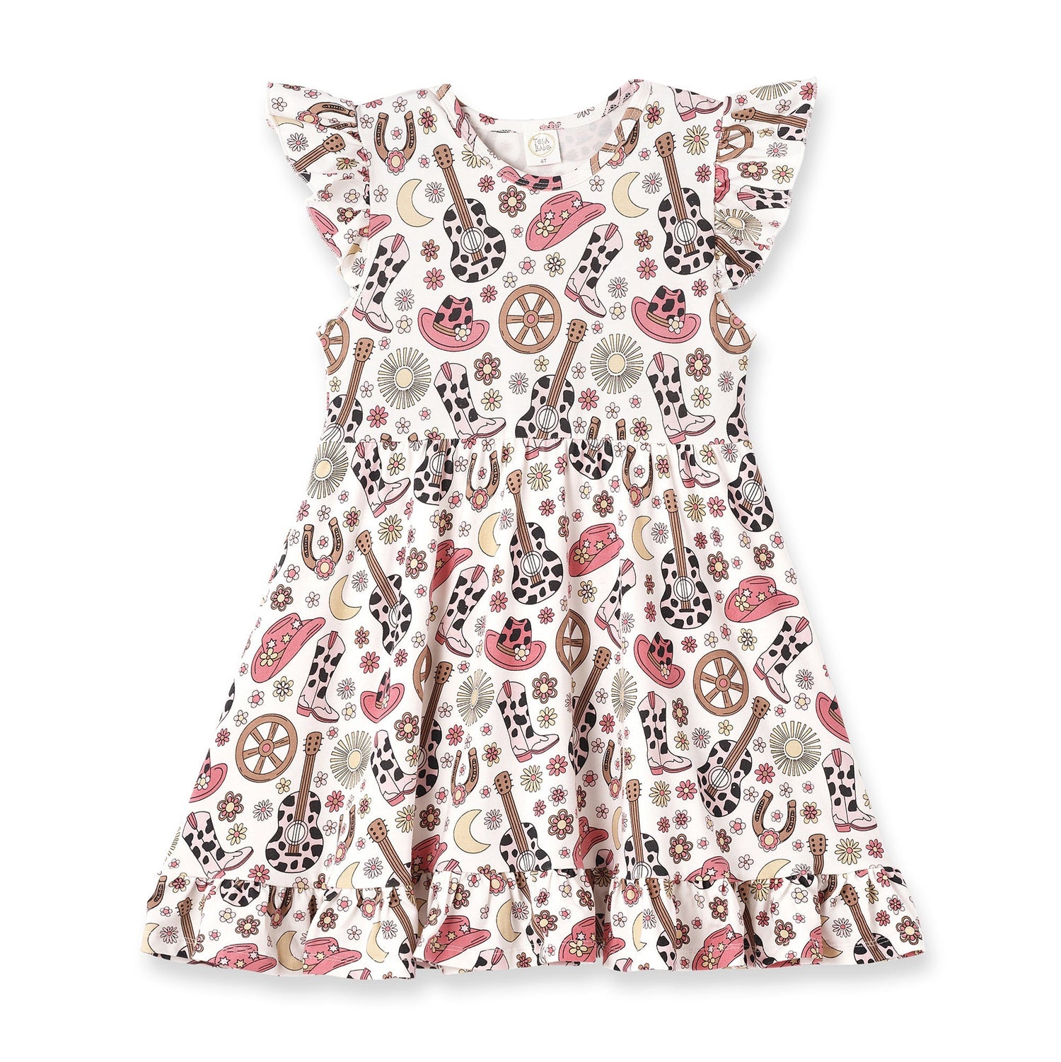 Tesa Babe Cowgirl Cutie Bamboo Twirl DressEveretts Place
