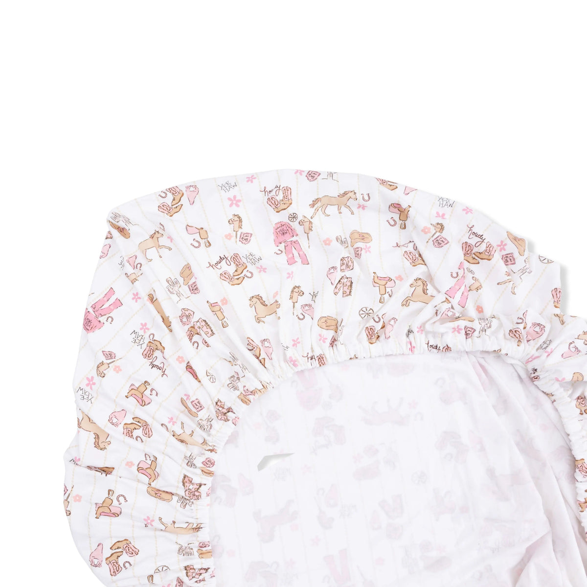 Angel Dear Cowgirl Nursery - Crib Sheet - 