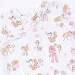 Angel Dear Cowgirl Nursery - Kimono Gown & Ruffle Knotted HatEveretts Place
