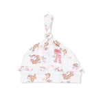 Cowgirl Nursery - Ruffle Knotted Hat - White, Baby & Toddler Clothing, Knit cap, Beanie, Child | Everetts Place