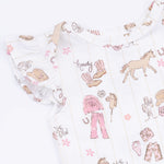 Angel Dear Cowgirl Nursery - Ruffle Sleeve BodysuitEveretts Place