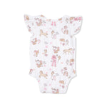 Angel Dear Cowgirl Nursery - Ruffle Sleeve Bodysuit - 