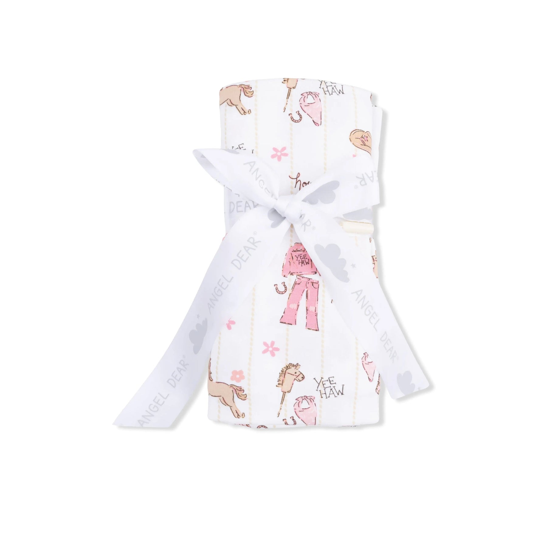 Angel Dear Cowgirl Nursery - Swaddle Blanket - 