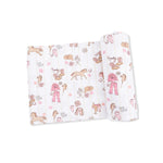 Angel Dear Cowgirl Nursery - Swaddle Blanket - 