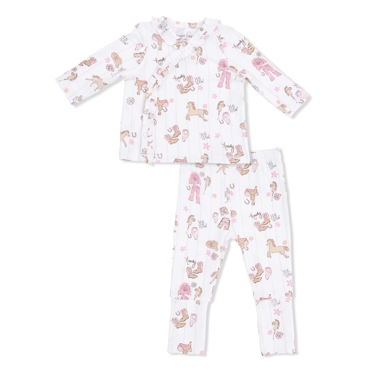 Angel Dear Cowgirl Nursery - Take Me Home Set with Convertible Pant - 