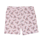 Sweet Bamboo Cowhide Boots Bows Summer Pajama Set with Lightweight Fabric for Kids - 