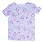 Sweet Bamboo Cozy All Season Pajama Set with Cuffed Legs for Big Kids - 