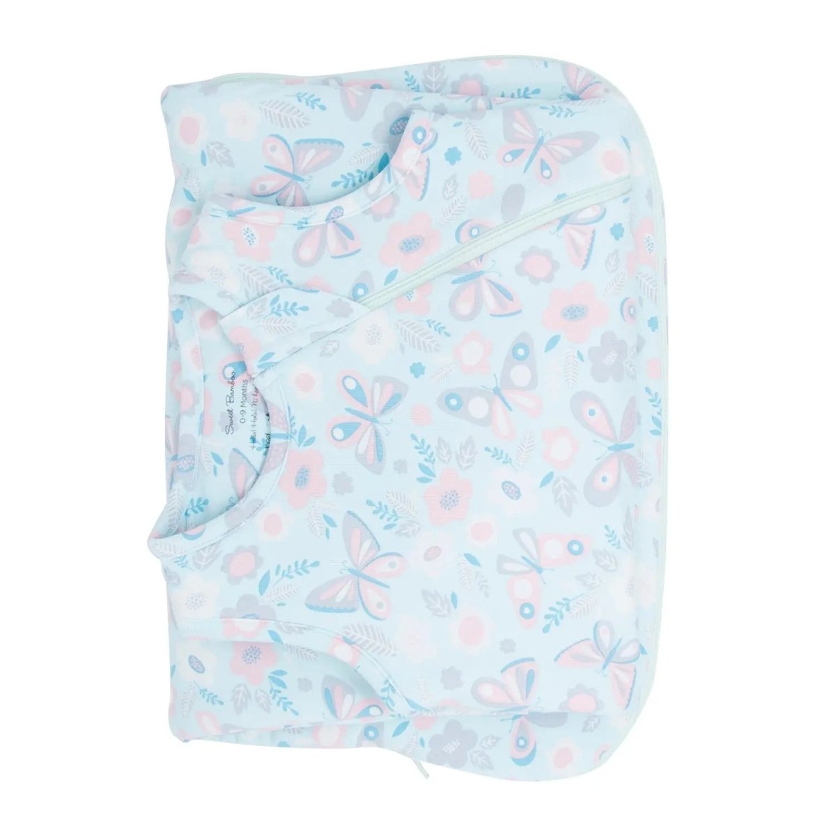 Sweet Bamboo Cozy Baby Sleep Sack with 2 Way J Zipper for Infants 0 to 9 Months - 