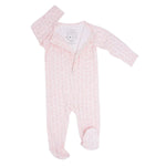 Sweet Bamboo Cozy Baby Zipper Footie with 2 Way Zipper for Easy Diaper Changes - 