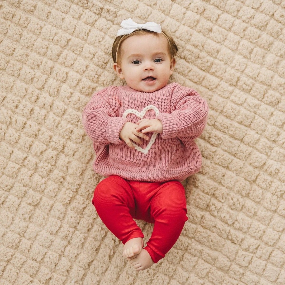 Little Joy Co. Cozy Bamboo Leggings for Kids Ribbed Soft and Stretchy - Everetts Place Boutique - 