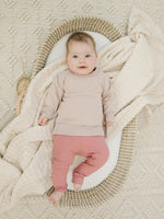 Little Joy Co. Cozy Bamboo Leggings for Kids Ribbed Soft and Stretchy - Everetts Place Boutique - 