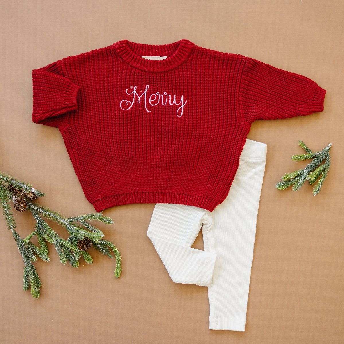 Little Joy Co. Cozy Bamboo Leggings for Kids Ribbed Soft and Stretchy - Everetts Place Boutique - 