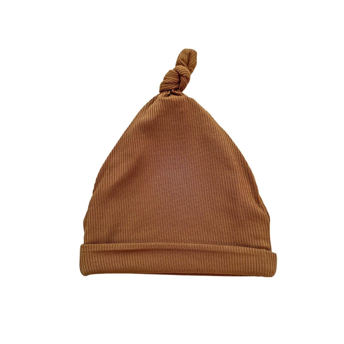Cozy Bamboo Ribbed Knot Hat for Newborns with Maximum Breathability - Everetts Place