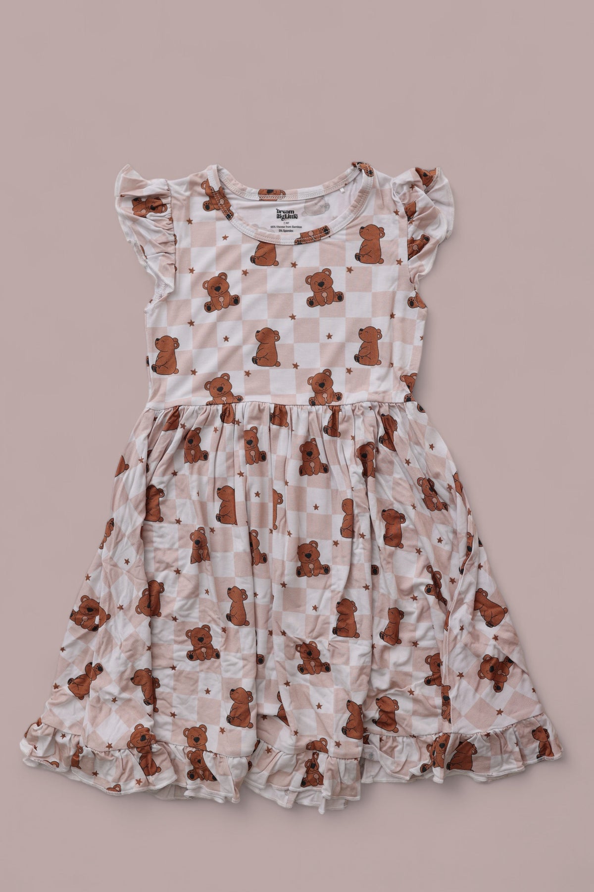 DREAM BIG LITTLE CO COZY BEAR DREAM RUFFLE DRESSEveretts Place