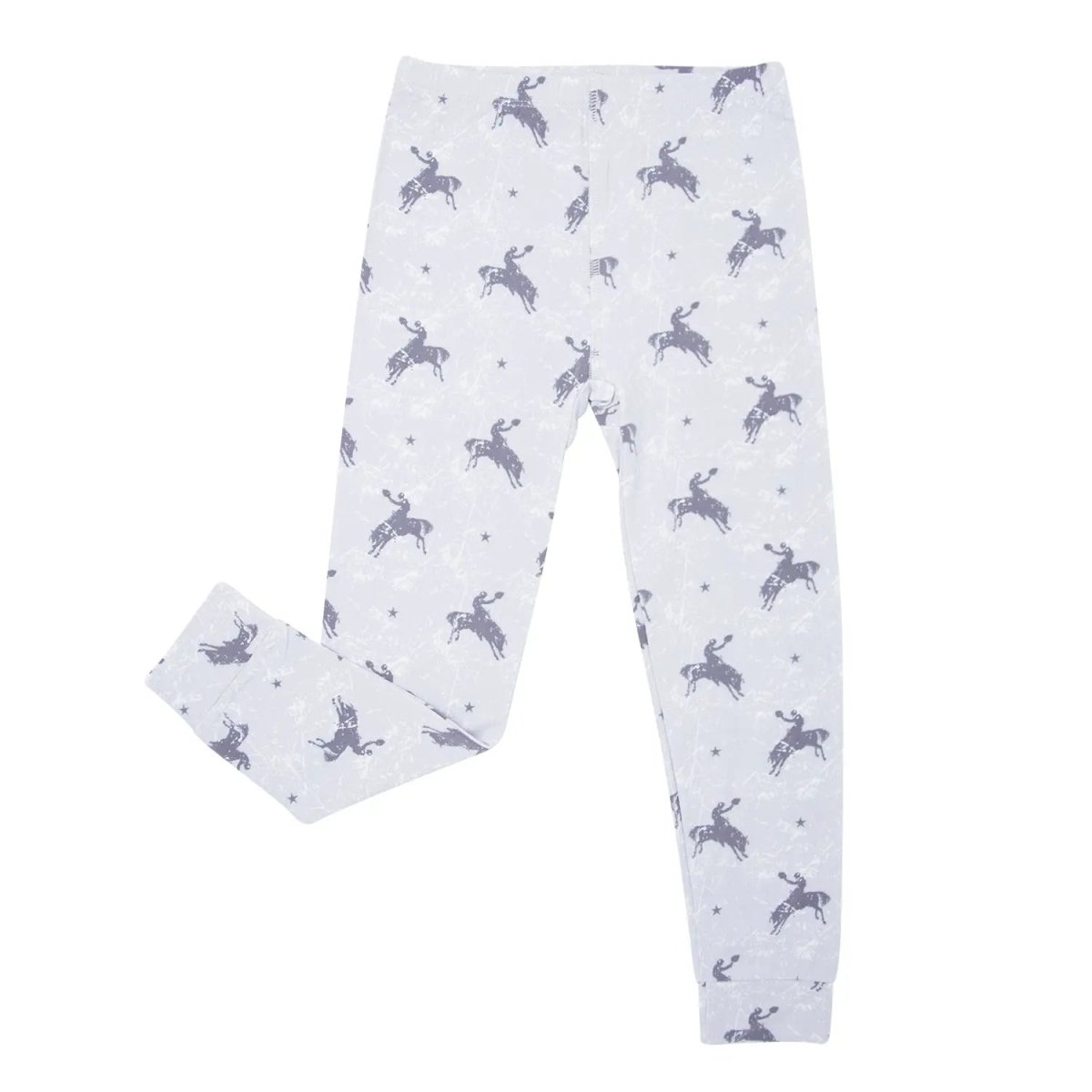 Sweet Bamboo Cozy Big Kid Pajama Set with Cuffed Legs for Comfortable Sleepwear - 