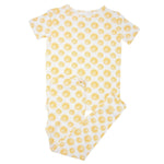 Sweet Bamboo Cozy Big Kid Pajama Set with Cuffed Pants for Year - Round Comfort - 