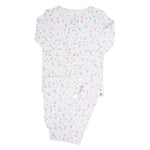 Sweet Bamboo Cozy Big Kid Pajama Set with Long Sleeve Top and Pant for Comfortable Sleep - 