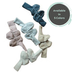 Finn + Emma cozy booties | navy - 