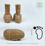 Finn + Emma cozy booties| red - 