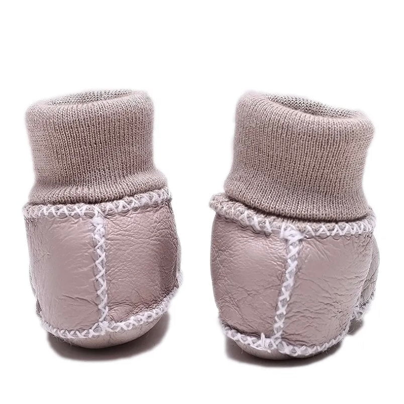 Finn + Emma cozy booties | Rose Pink - 