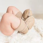 Finn + Emma cozy booties| tan - 