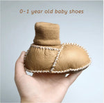 Finn + Emma cozy booties| tan - 